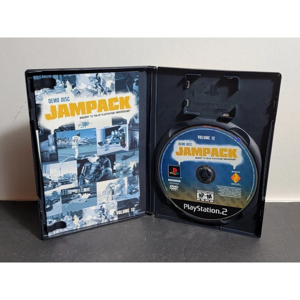 Jampack Vol. 12 RP-M Sony PlayStation 2 PS2 Tested Works